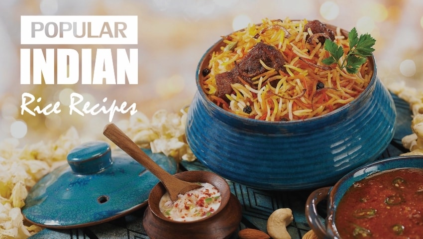 Popular Indian Rice Recipes