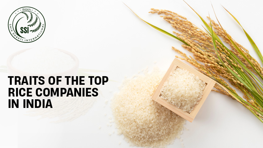 Traits of the Top rice companies in India