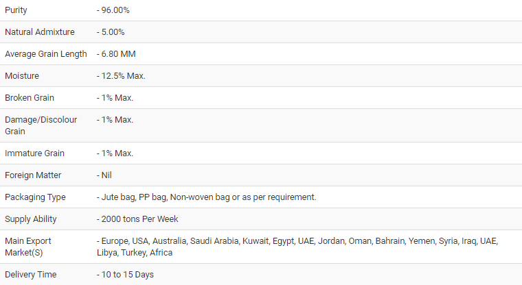 pr11-golden-sella-non-basmati-rice-specification